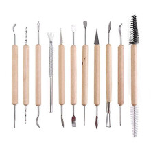 11/21/25/61 Pcs ceramic clay tools set polymer clay tools pottery tools set wooden pottery sculpting clay cleaning carved tool