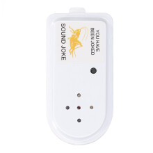 Crickets Sound Toy Auto Turn Off Back Adhesive Sticker Annoying Noise Maker Prank Toy White