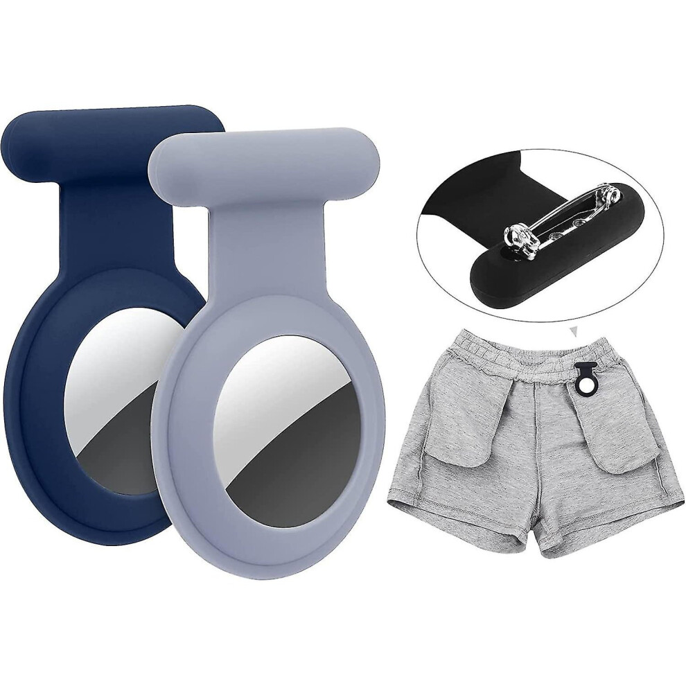 Airtag Hidden Gps Tracker,Airtag For Kids,Elderly,Pet,Clothing (Navy Blue 9468842403969