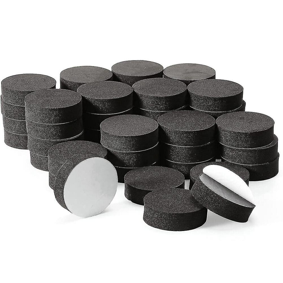 48pcs Pot Feet Risers Natural Rubber Flower Pot Mat Invisible Pot Feet For Heavy Outdoor Plants, Fl