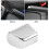 Black/silver Car Handbrake Lever Parking Button Cover For Shell Protector Sleeve 5