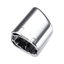 Black/silver Car Handbrake Lever Parking Button Cover For Shell Protector Sleeve