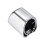 Black/silver Car Handbrake Lever Parking Button Cover For Shell Protector Sleeve 2
