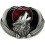 Western Cowboy Buckle With Wolf Head 3d Pattern-39mm Belt 4