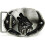 Western Cowboy Buckle With Wolf Head 3d Pattern-39mm Belt 2