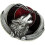 Western Cowboy Buckle With Wolf Head 3d Pattern-39mm Belt 3