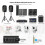 Wireless Microphone With Echo, Treble, Bass And Bluetooth, 98ft Range, Portable Uhf Handheld Karaoke Dynamic Microphone System 5