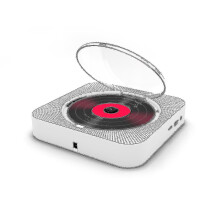 Portable Cd Player Bluetooth Speaker Stereo Cd Players Led Screen Wall Mountable Cd Music Player With Ir Remote Control Fm Radio