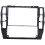 3b0858069 Interior Dash Center Console Trim Bezel Panel Radio Face Frame For B5 2001 2002 2003 2004 3