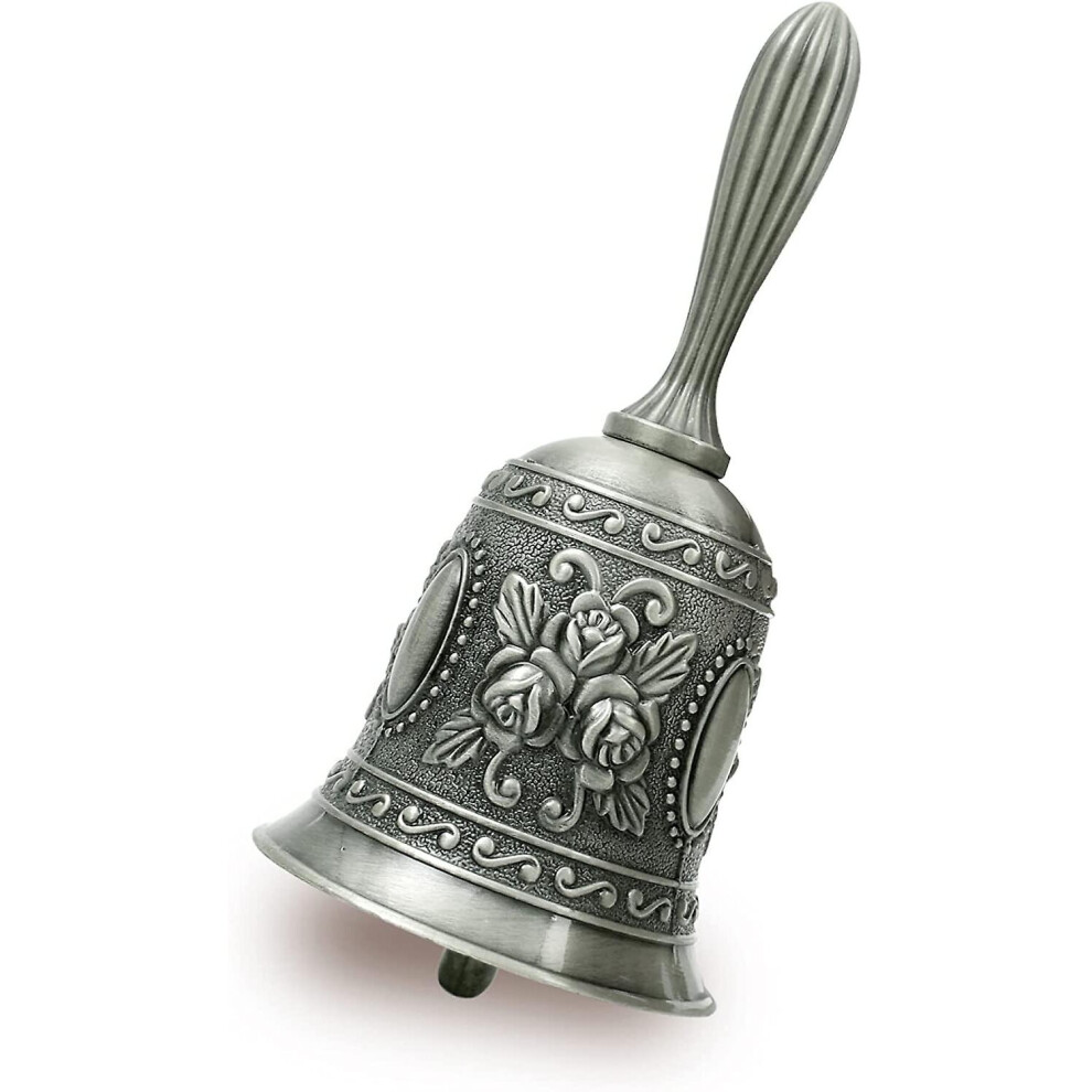 Hand Bell Metal Dinner Bell Wedding Bells For Restaurantservice Bell Bar Jingle Bell And Home Decoration 1pcd-