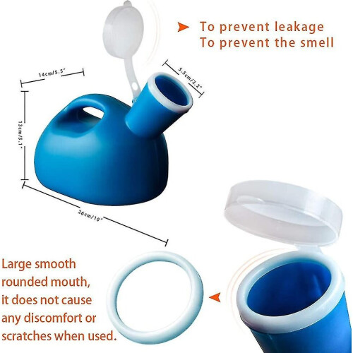 Men's Urinal Blue 2000ml 2