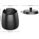 Black Ceramic Ashtray With Lids Windproof Cigarette Ashtray (ruipei) 3