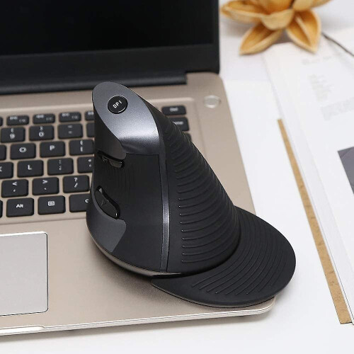 Vertical Mouse, Wireless Ergonomic Mouse, 3 Adjustable Dpi (800-1200-1600 Dpi), 6 Buttons, Detachabl 1