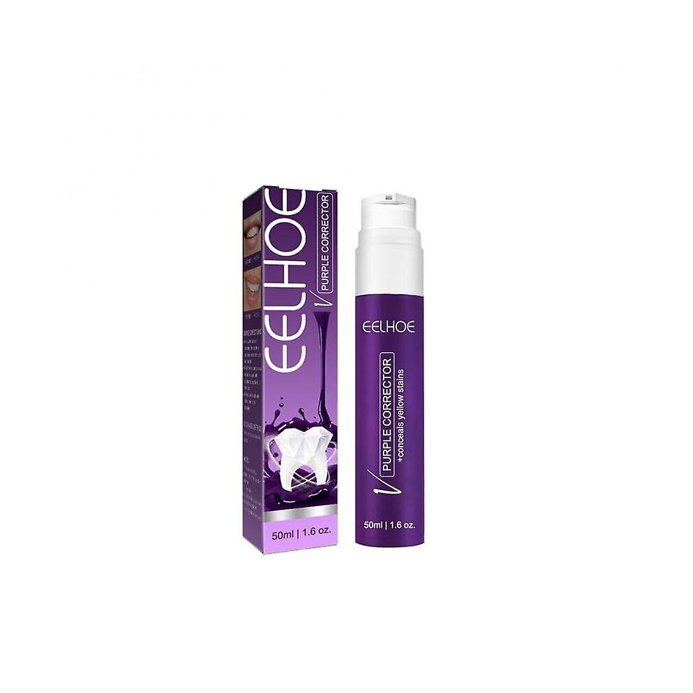 Eelhoe Purple Tooth Beautifying Toothpaste Niacinamide Whitening Yellow