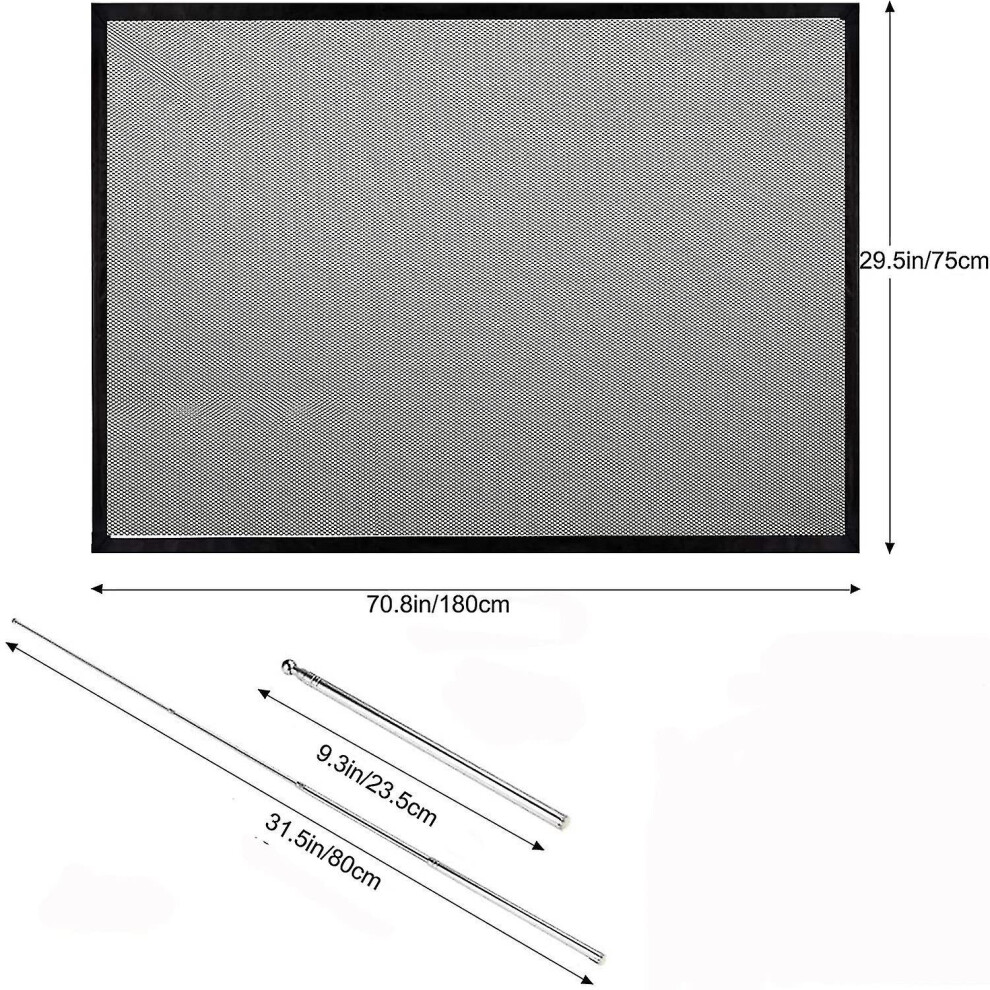 Magic Gate For Dogs Retractable Stair Gate Baby Gate Pet Safety Gate Pet Isolation Net Large Wide Retractable Pet Gate For Separating Baby And Pets Ea-image-OPC-PCH9CVW-NEW