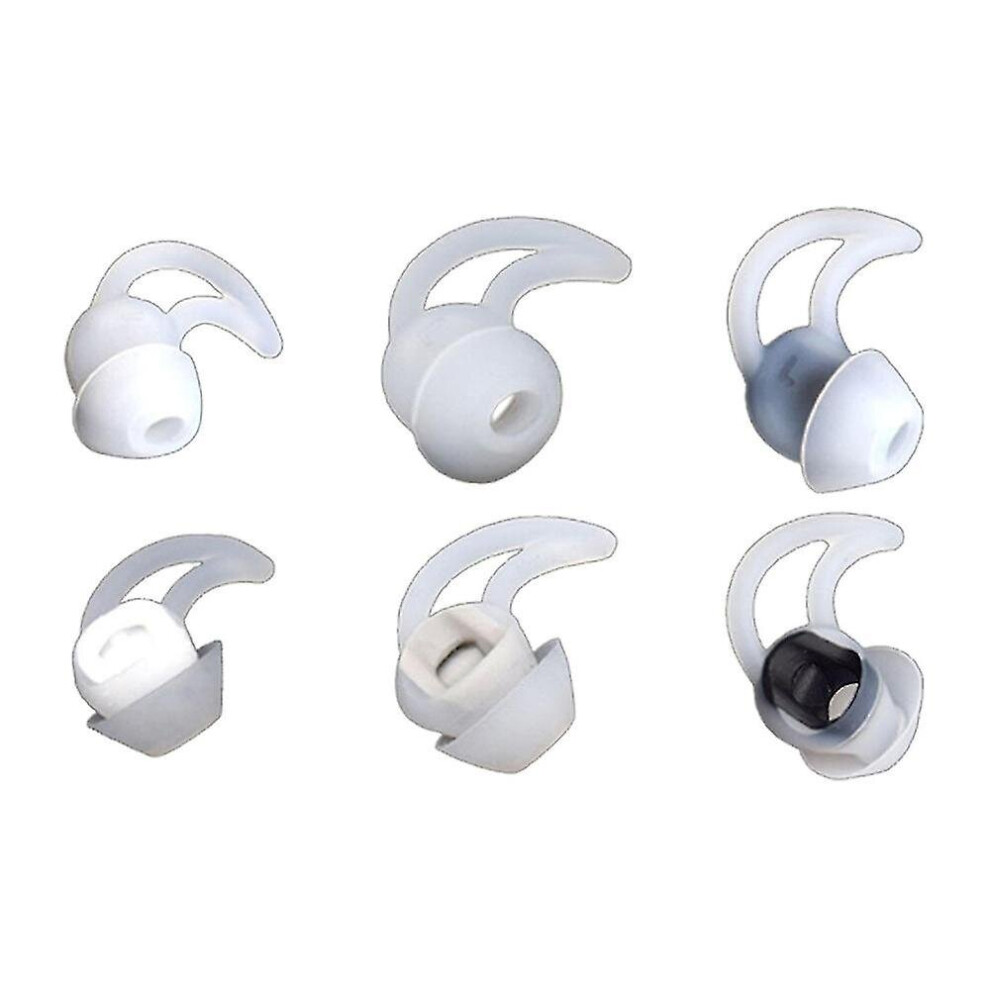 3 Pair Silicone In-ear Earbud Tips Protector Cover For Bose Soundsport Qc20 Qc20