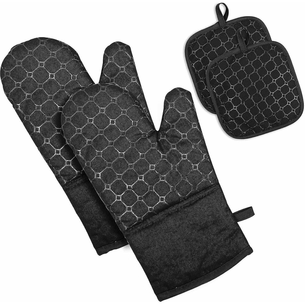 Set Of 4 Oven Mitts