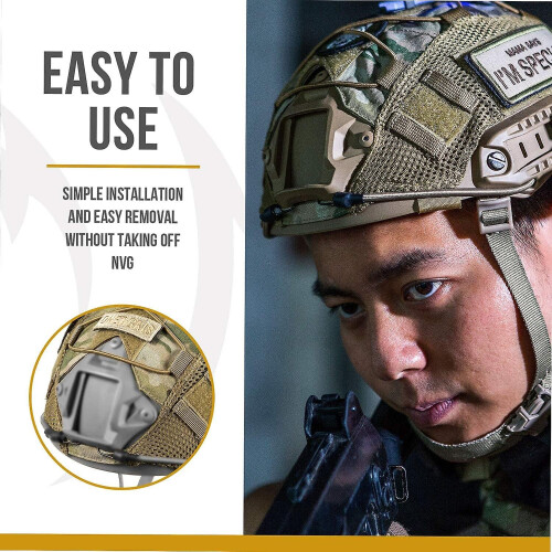 Tactical Helmet Cover M/l/xl Ops-core Fast Pj 2