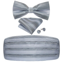 (YF-3007) Men's Cummerbunds Silk Paisley Red Tuxedo Cummerbunds Bow Tie Pocket Square Brooch Set Men Wedding Party Waistband