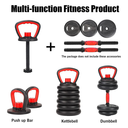 Adjustable Kettlebell Grip Handle For Plates Weights Strength Training Multifunctional Dumbbell Pus 1