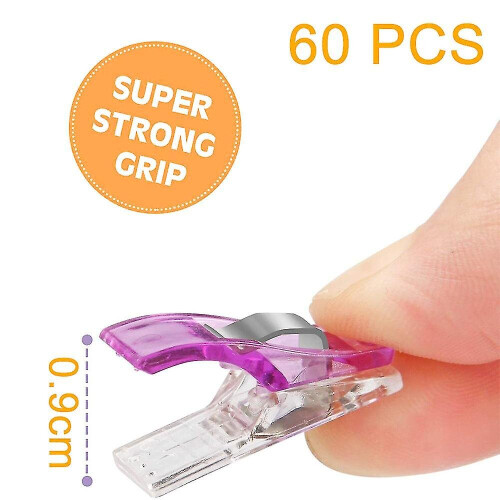 Sewing Clips Accessories, For Sewing, Quilting Clips, Crochet, 60pcs 2