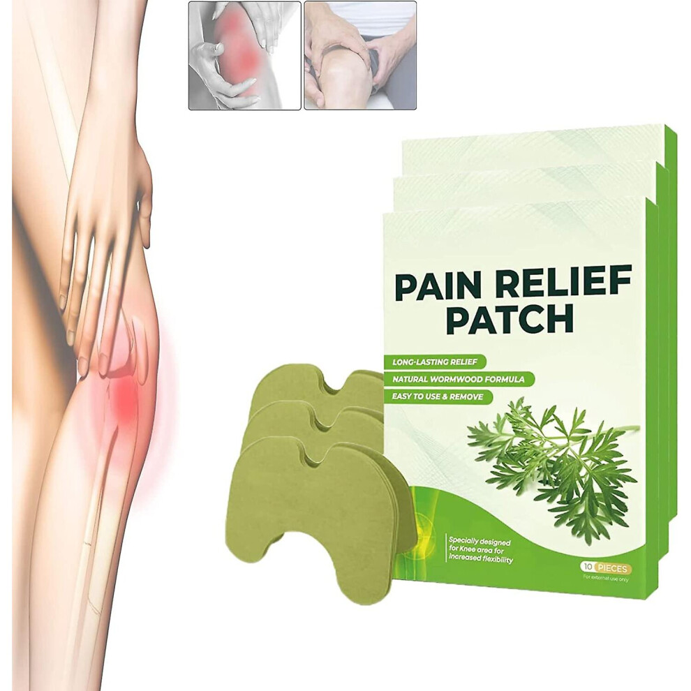 Knee Pain Patches, Pain Relief Patch For Knee, Wormwood Pain Relief Patch Knee Relief Patches Kit Knee Patches