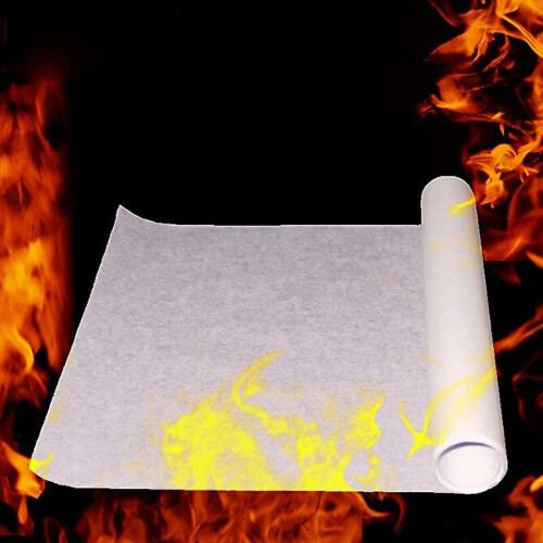 5pcs 20*25cm Fire Paper Flash Flame Paper Fire Paper Magic Props Effect Shock 2
