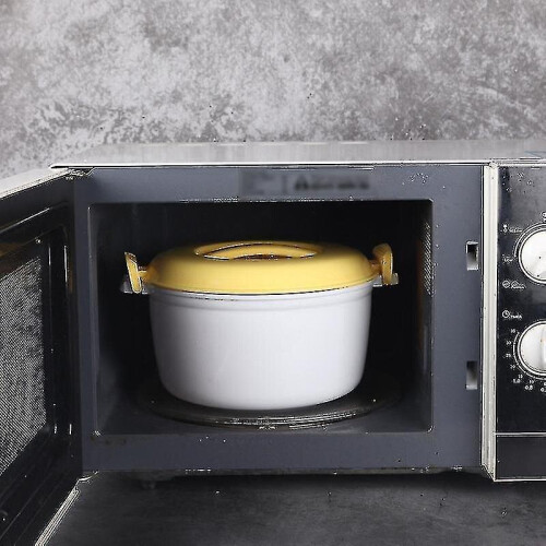 Portable Microwave Rice Cooker Multifunctional Steamer 2000ml 2