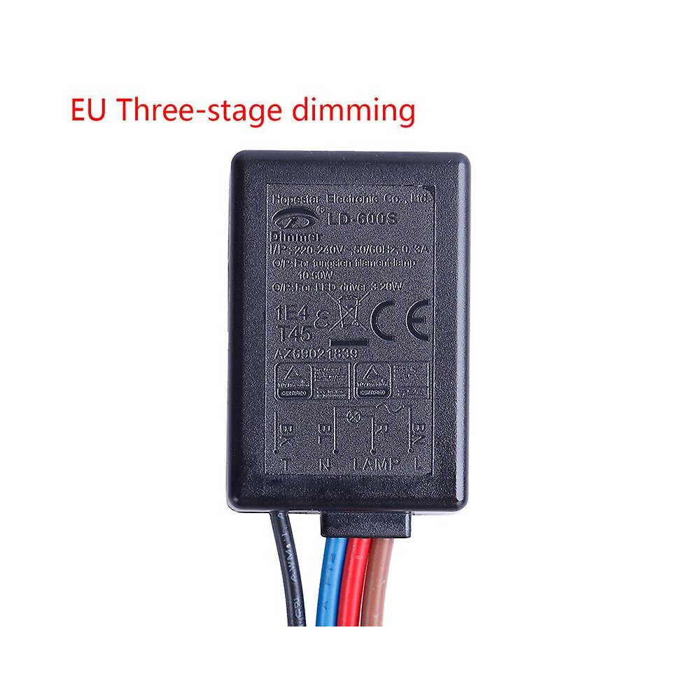 Ld-600s Build-in 3 Way Finger Touch Dimmer On/off Switch Us Eu Hfmqv