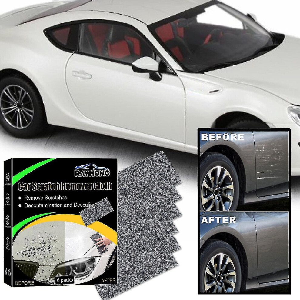 12Pcs Nano Sparkle Cloth Car Scratch Repair Cloth Nano Magic Cloth 9468842154304