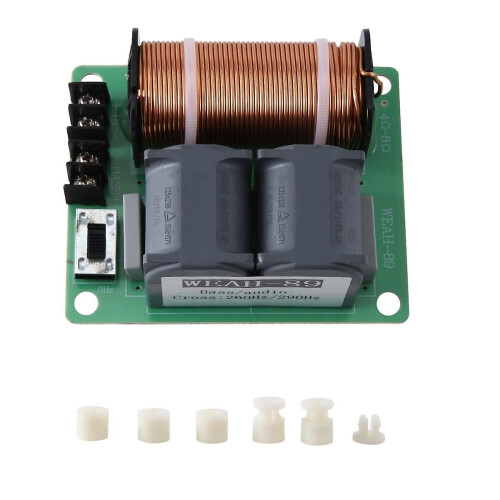 1500w High-power Pure Bass Crossover Subwoofer Speaker Modification Upgrade Adjustable Frequency Point