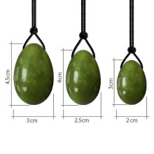Natural Jade Egg Kegel Women Pelvic Floor Muscle Kegel Exercise(whole Set)