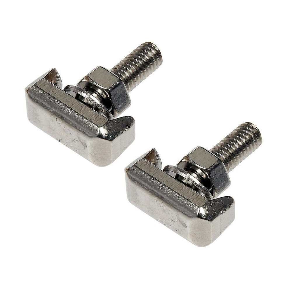 2 Pack Battery Terminal T-bolt Battery Cable Tensioner M6 Bolt Replacement