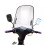 Refurbished 2mm Thick Universal Motorcycle Windshield Windscreen Clear Deflector Wind Shield Clear 5