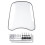 Refurbished 2mm Thick Universal Motorcycle Windshield Windscreen Clear Deflector Wind Shield Clear 1