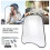 Refurbished 2mm Thick Universal Motorcycle Windshield Windscreen Clear Deflector Wind Shield Clear 4