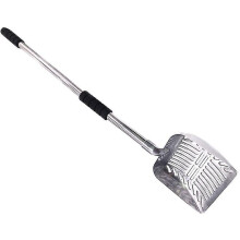 Metal Cat Litter Scoop Fast Sifting Deep Shovel With Comfy Handle