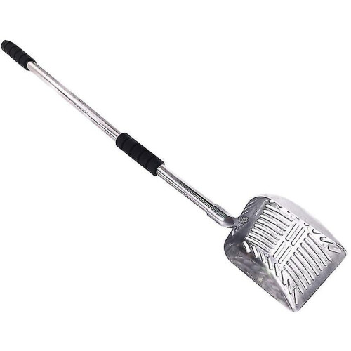 Metal Cat Litter Scoop Fast Sifting Deep Shovel With Comfy Handle