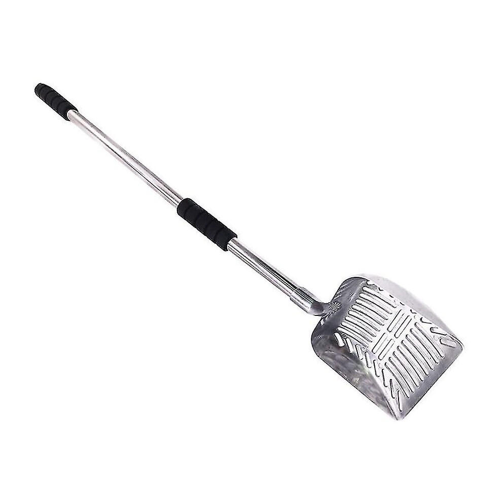 Metal Cat Litter Scoop Fast Sifting Deep Shovel With Comfy Handle