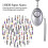 5 Pack 140db Personal Security Alarm Keychain With Led Light,personal Alarm - Snngv 2