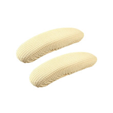1pair Waterproof Fabric Removable Elastic Washable Office Chair Armrest Cover