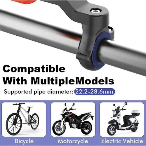 Quad Lock Compale Bike Motorcycle Phone Mount Holder Handlebar Mount{} 2