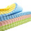 100 Pcs Microfiber Mixed Color Screen Camera Lens Glasses Square Cleaning Cloth Kaesi 5