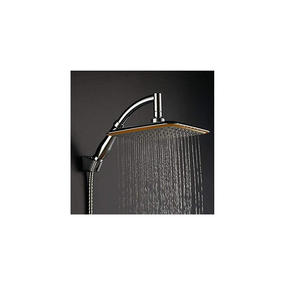 360 Swivel Joint 9 Inch Square Rainfall Overhead Shower Head Ionic Filtration High Pressure Saving Water Handheld Shower Autumn And Winter 9468842152560