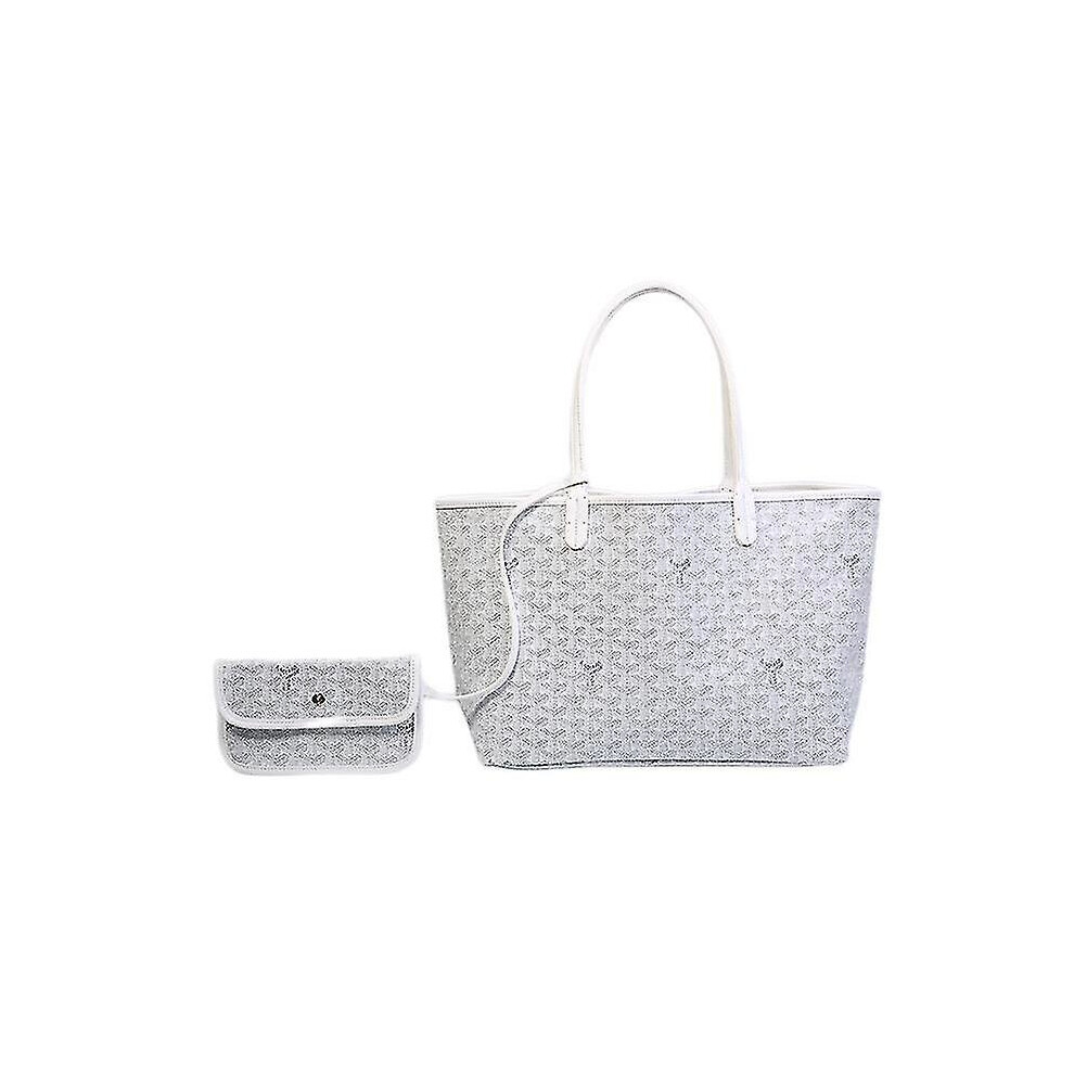 Bag Large Capacity Tote Bag Mother Bag Handbag Gifts White/Blue