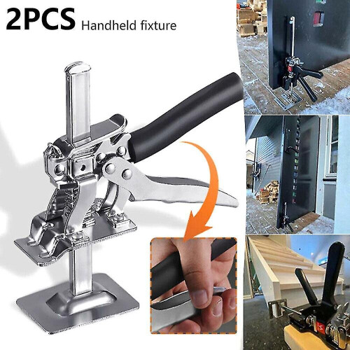 2x Lifting Arm Precision Clamping Tool Labor Saving Lifter Jack 1
