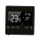 Smart Lcd Touchscreen Thermostat For Home Programmable Electric Floor Heating System Thermoregulator Ac 85-250v Temperature Controller( Color : Black 1