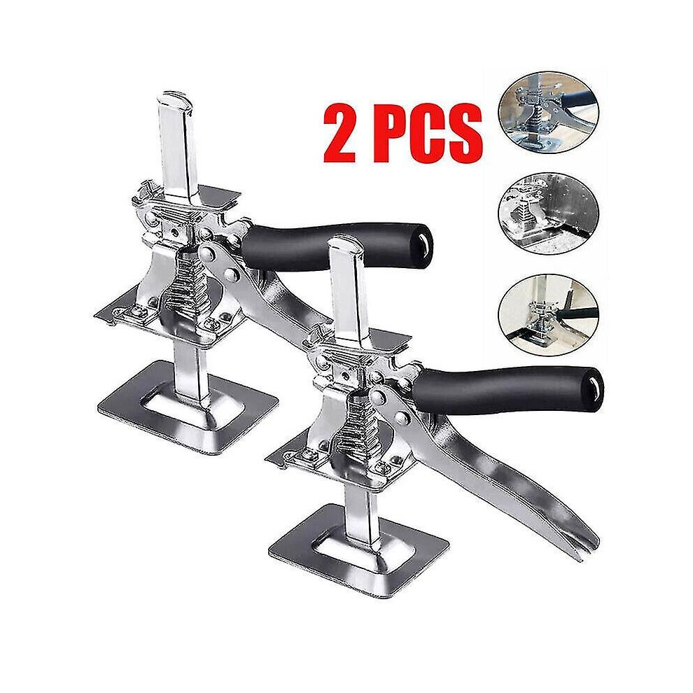 2x Lifting Arm Precision Clamping Tool Labor Saving Lifter Jack