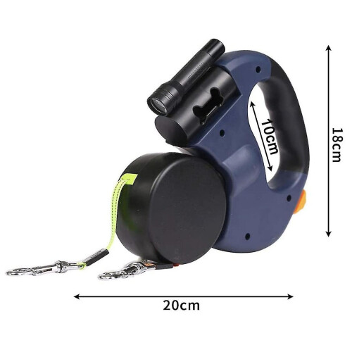 Double Retractable Leash For 2 Dogs 2