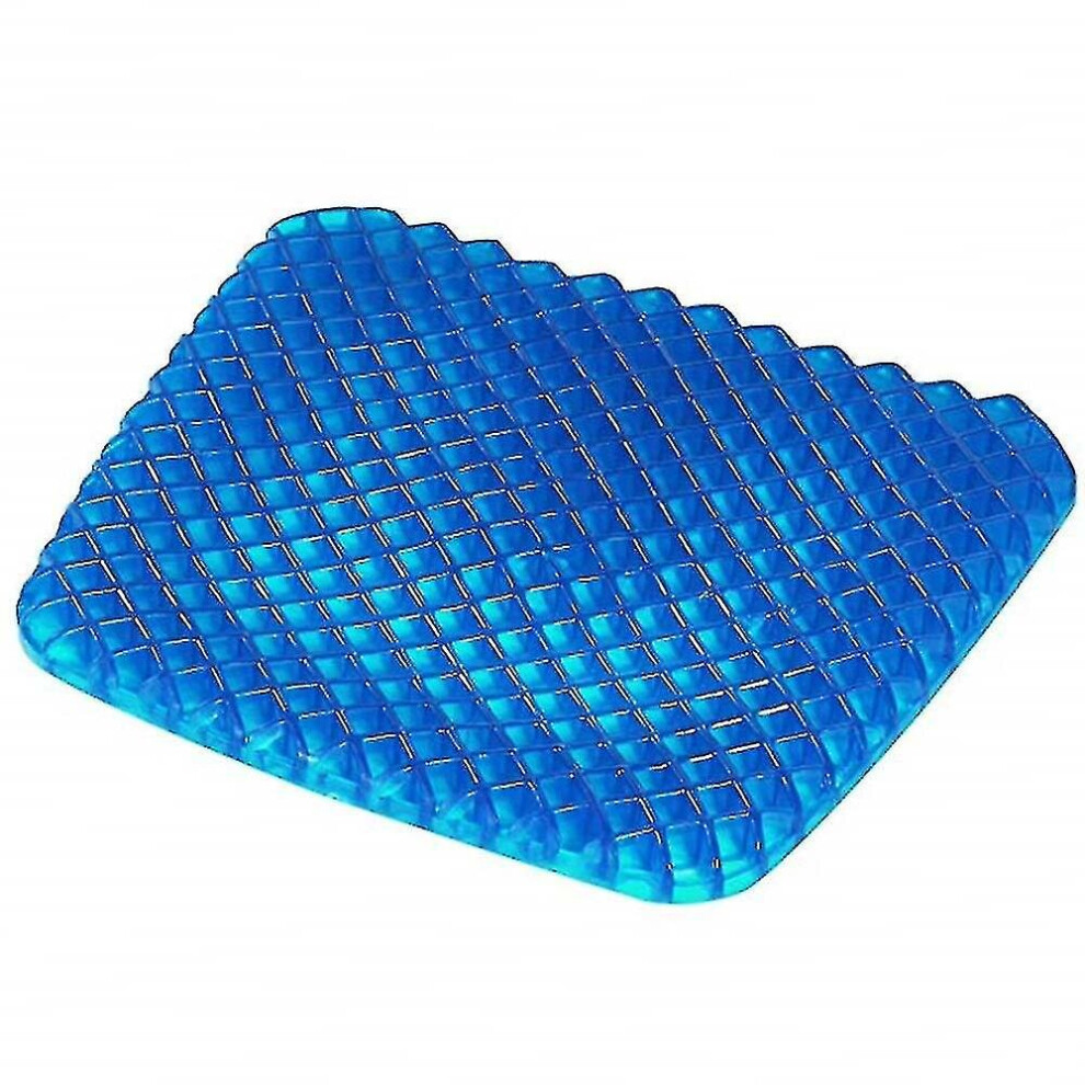 Gel Seat Cushion Non Slip Pad Breathable Pressure Sore Relief